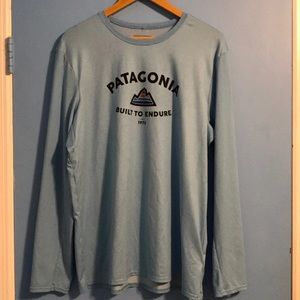 Patagonia men's large running long sleeve t-shirt